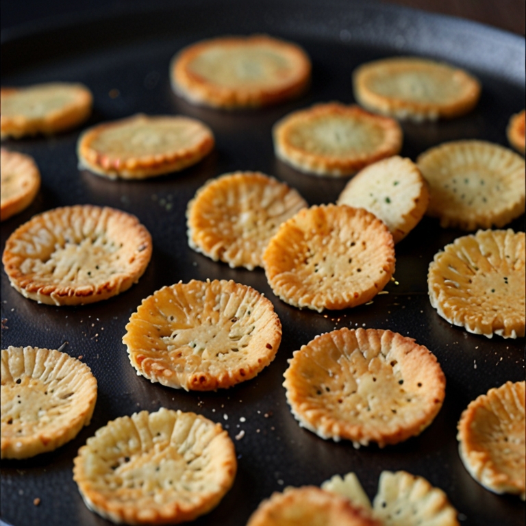 How to make Parmesan crisps in a pan?