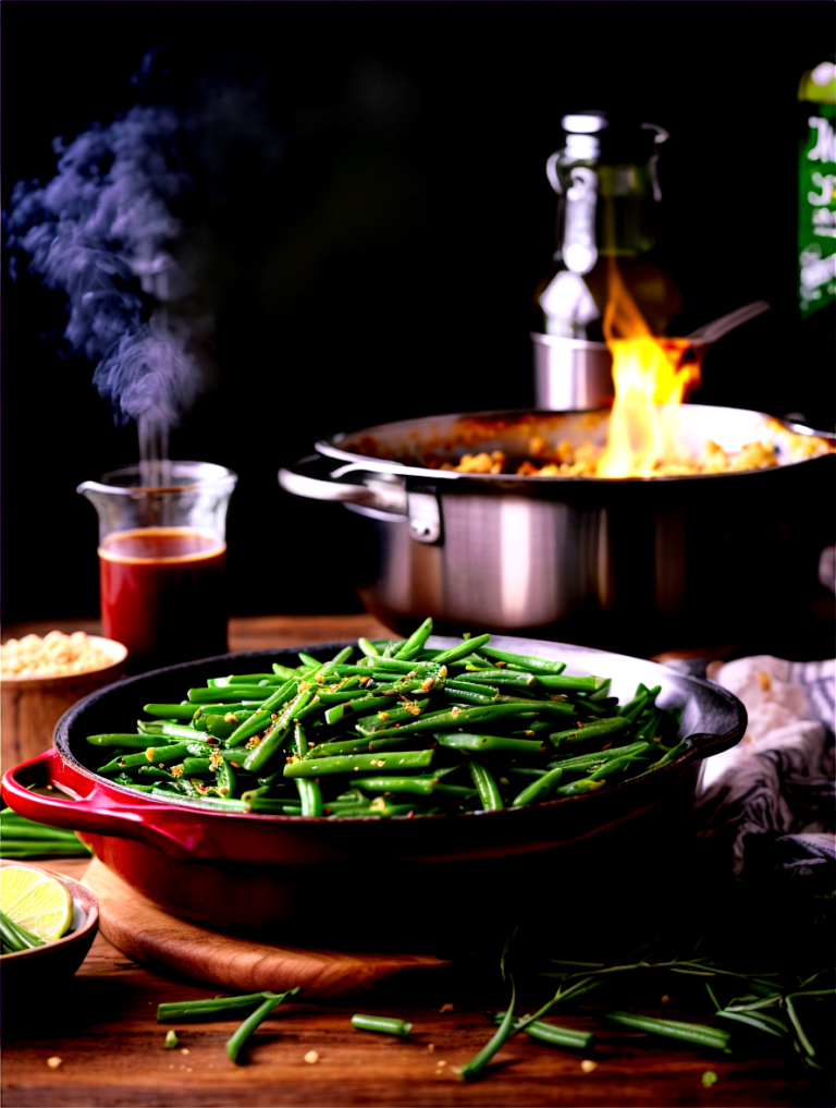 Southern skillet green beans recipe