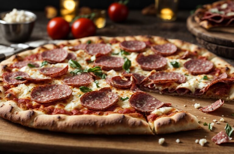 soppressata pizza