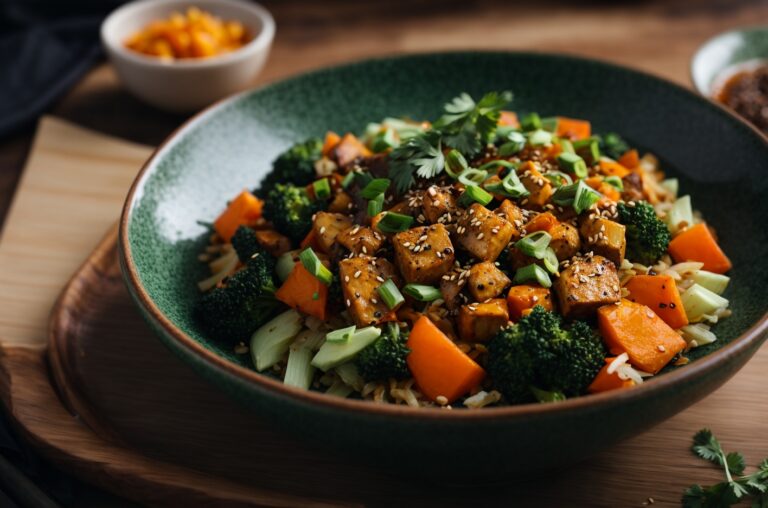 easy asian vegetarian or vegan recipes high protein