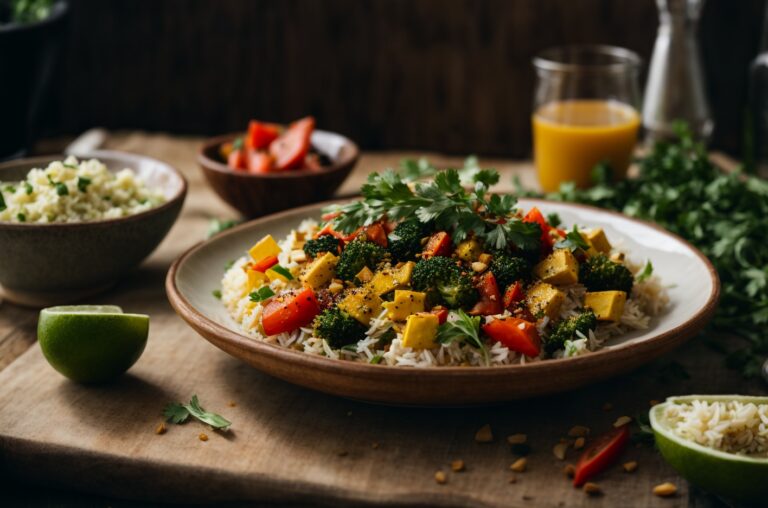 vegetarian meal prep