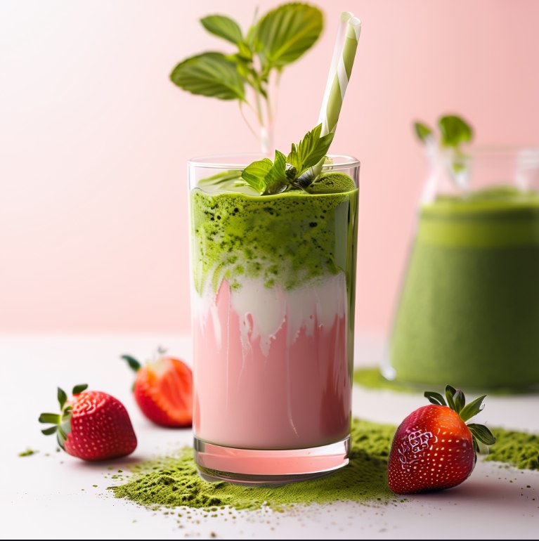 Is strawberry milk and matcha good?