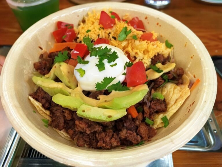 Taco bowl restaurant