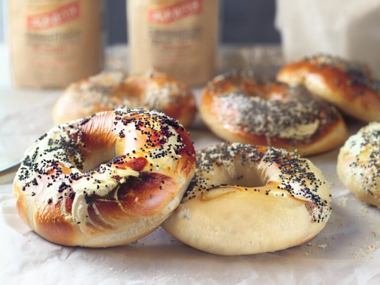 sourdough bagels king arthur