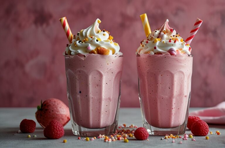 Pink Candy Freakshakes