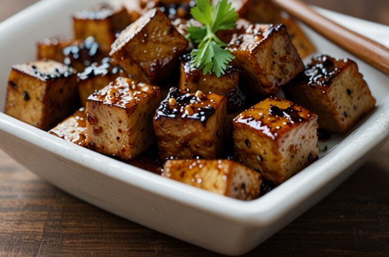 Vegan Black Pepper Tofu