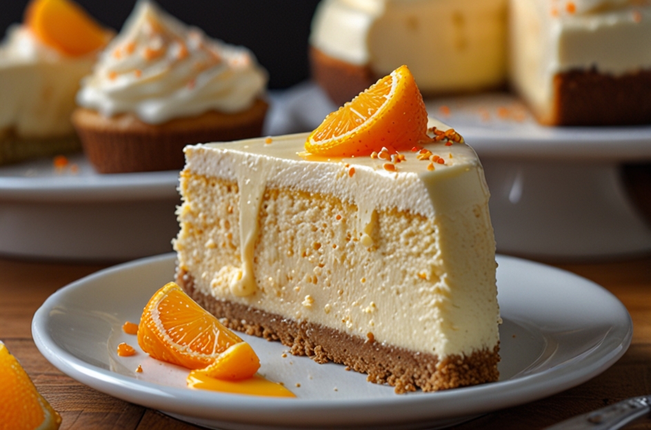 orange creamsicle cheesecake