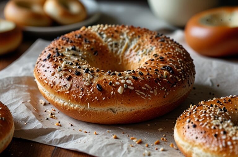 sourdough bagel recipe