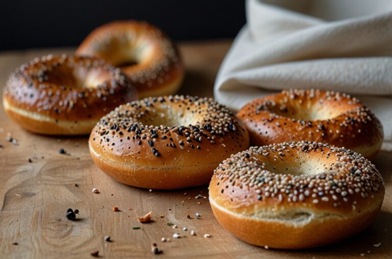 sourdough bagels