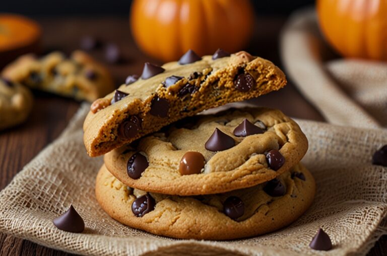 Pumpkin Chocolate Chip Cookies