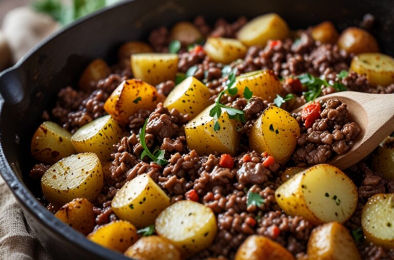 Recipes with ground beef and potatoes