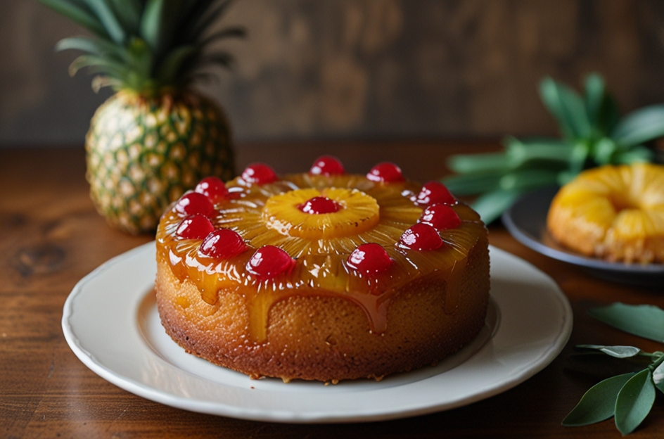 pineapple upside down cake