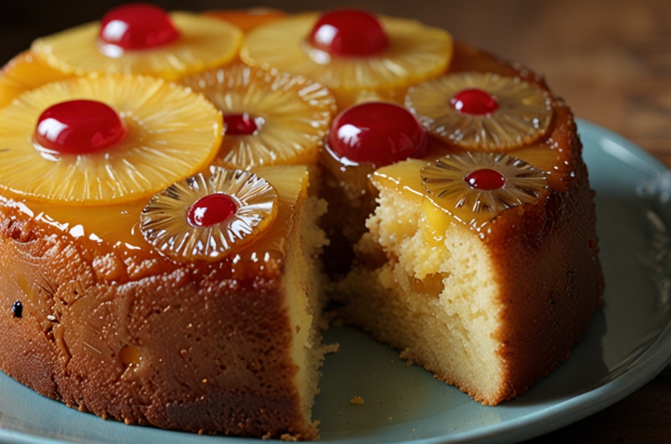 pineapple upside down cake