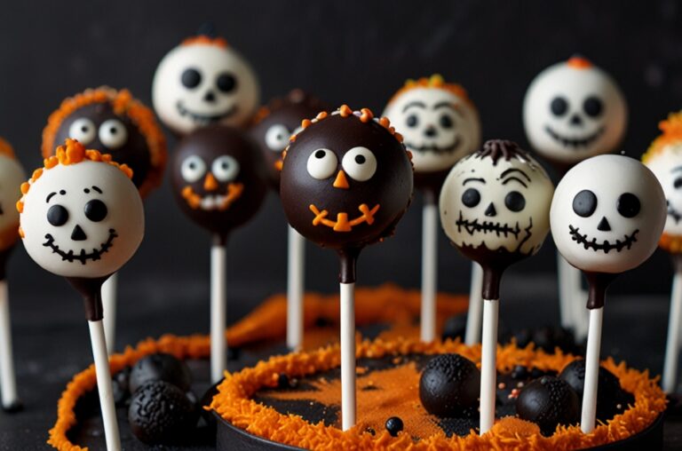 halloween cake pops​