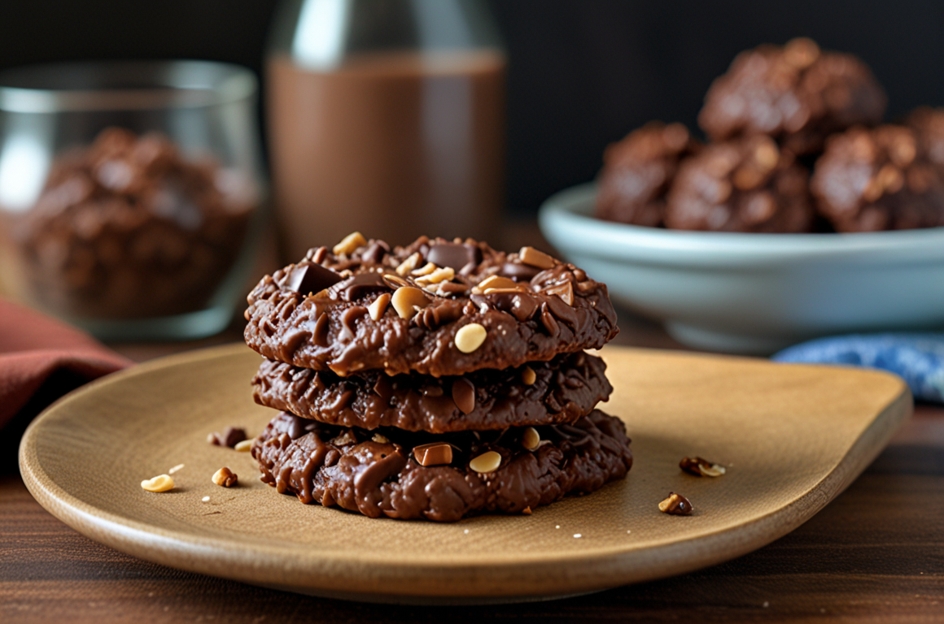 no bake chocolate oatmeal cookies