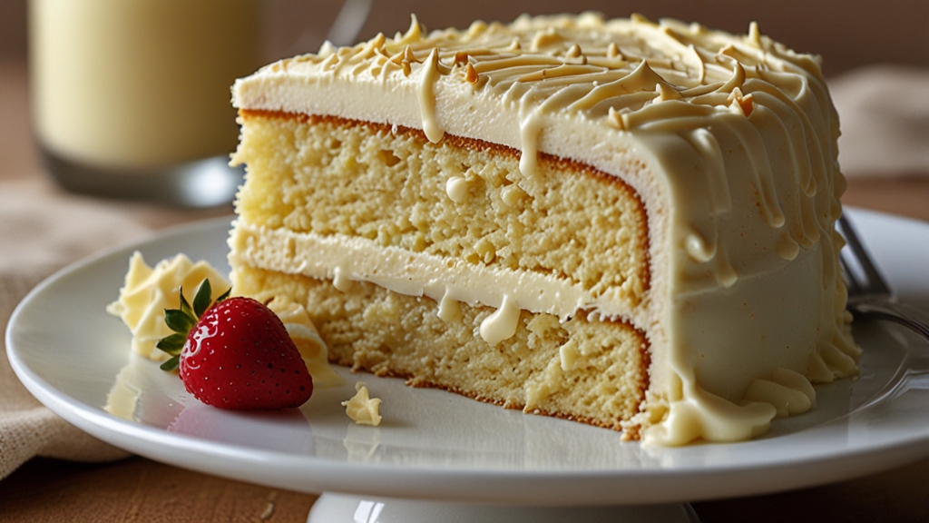 White Chocolate Cake