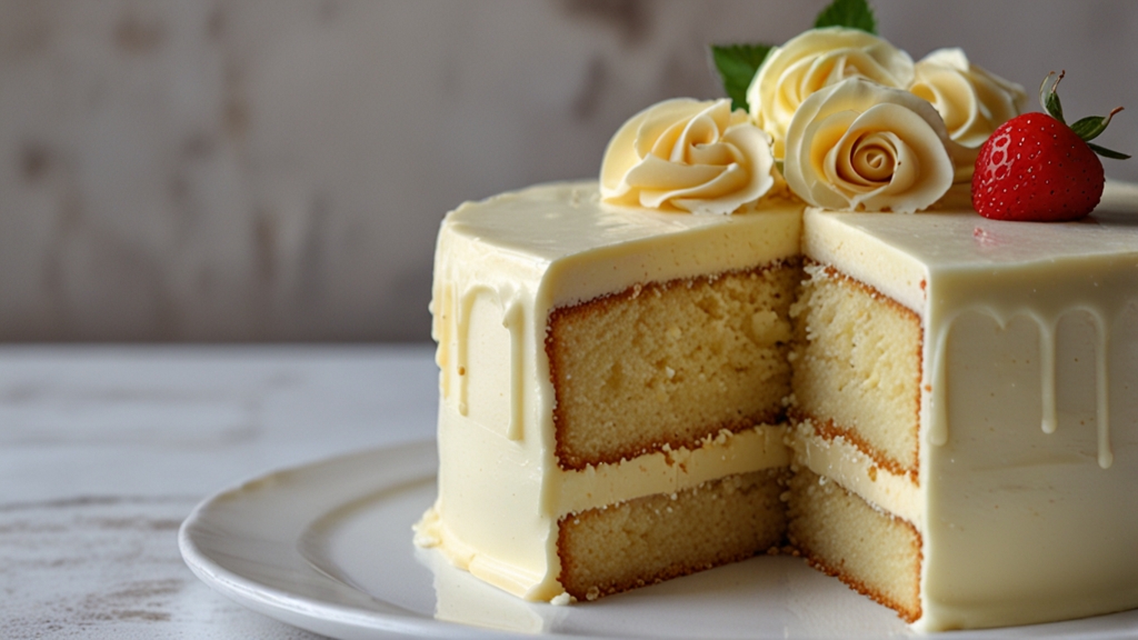 White Chocolate Cake