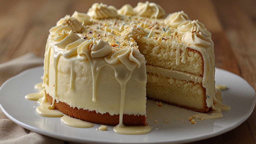 White Chocolate Cake